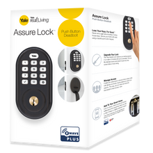 Load image into Gallery viewer, Yale Assure Lock Keypad with Z-Wave in Oil Rubbed Bronze (YRD216)