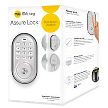 Load image into Gallery viewer, Yale Assure Lock Keypad in Satin Nickel (Non-Connected) (YRD216)