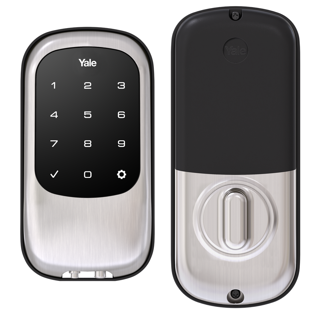 Yale T1L Lock Keypad Deadbolt in Satin Nickel (YRD120)