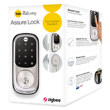 Load image into Gallery viewer, Yale Assure Lock Touchscreen with Zigbee in Satin Nickel (YRD226)