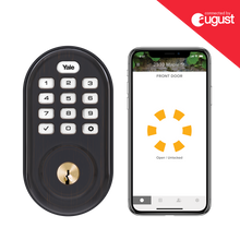 Load image into Gallery viewer, Yale Assure Lock Keypad, Connected by August - Oil Rubbed Bronze