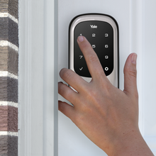 Load image into Gallery viewer, Yale T1L Lock Keypad Deadbolt with Z-Wave in Satin Nickel (YRD120)