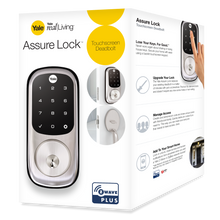 Load image into Gallery viewer, Yale Assure Lock Touchscreen with Z-Wave in Satin Nickel (YRD226)